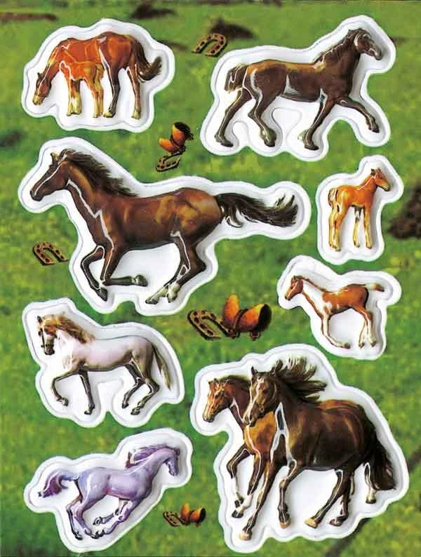 Herma Etiket Magıc Atlar Pop-Up 6817