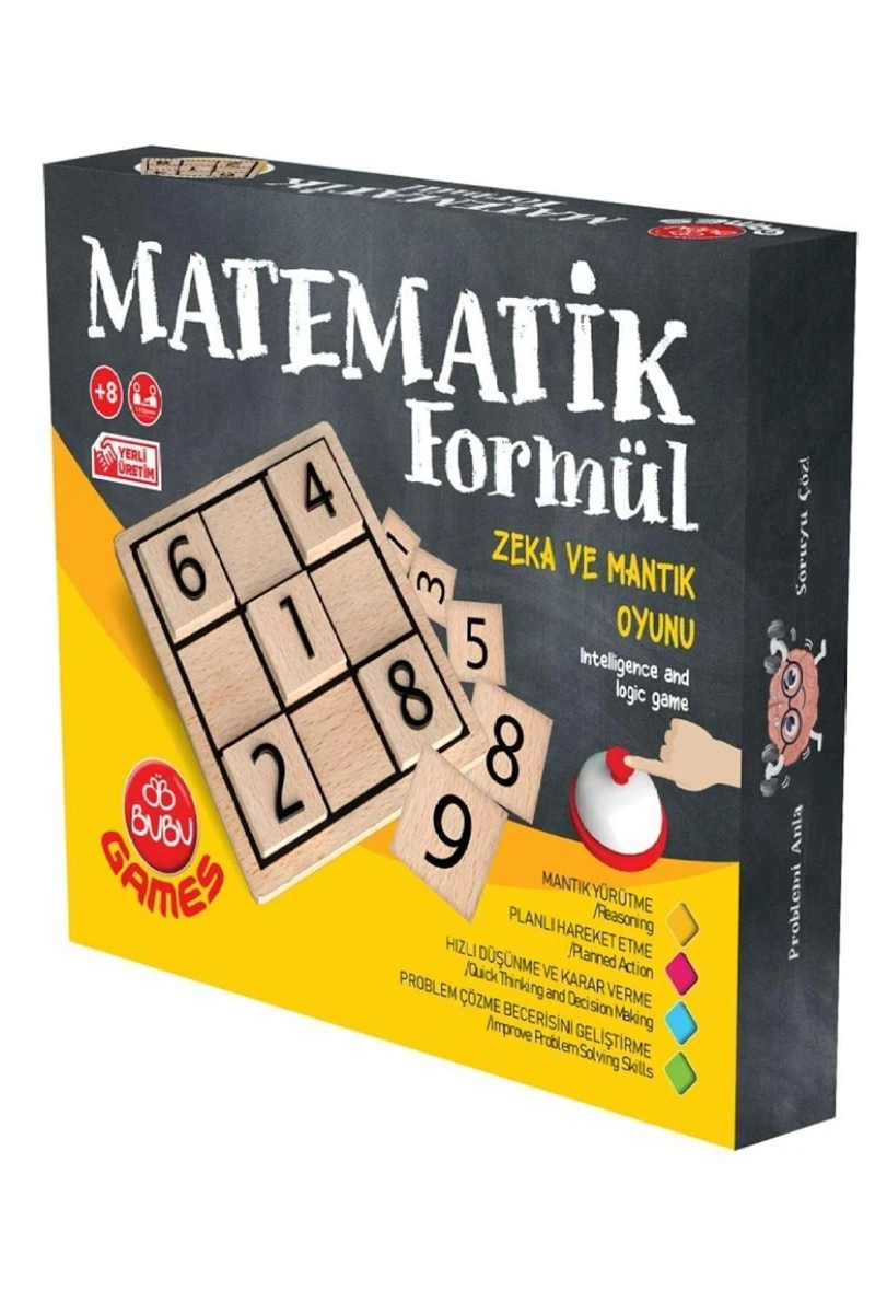 Bubu Joyce Toys Matematik Formul Zeka Oyunu