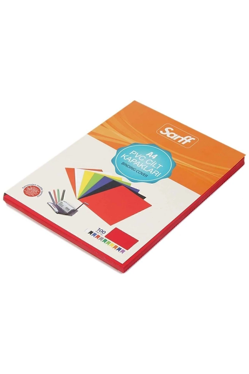 Sarff A4 Pvc Opak Cilt Kapağı(Sarı) 15201017
