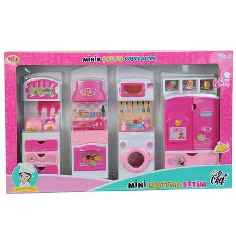 Oydaş Oyuncak Minik Şefler 4'lü Dolap Seti Oyd-02365