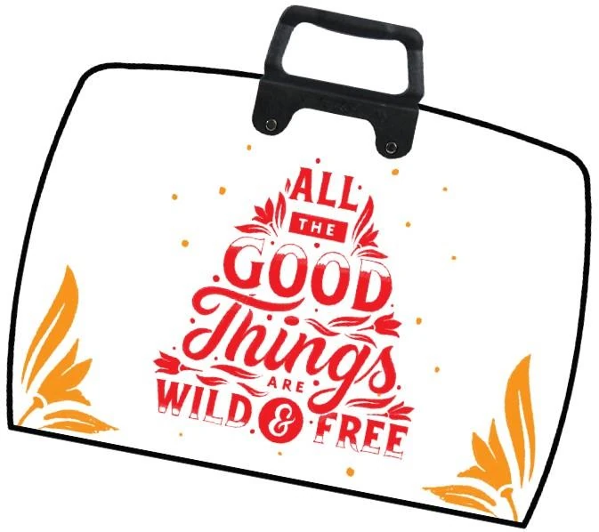 Abka Proje Çantası Art College 38X55 Yazılı Seri 1.20.01.013