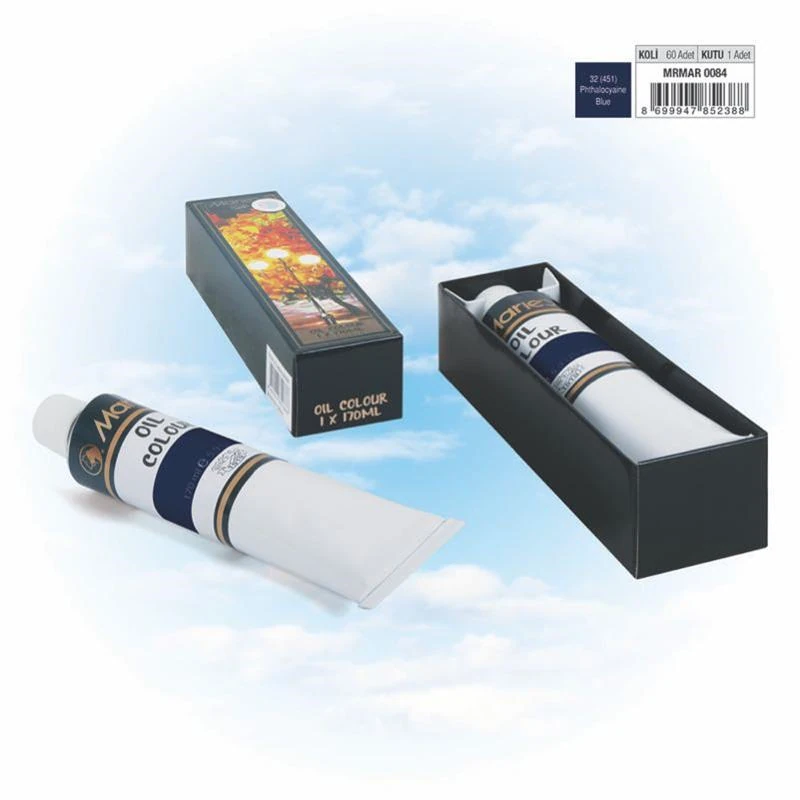Marıes Yağlı Boya 170 Ml E1385-32*451 Phthalocyaıne Blue