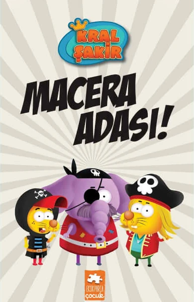 Kral Şakir 8: Macera Adası (Ciltli) - Varol Yaşaroğlu