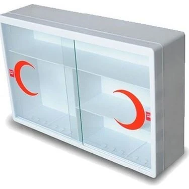 İpekel Plastik Ecza Dolabı 4 Bölmeli Kod:155