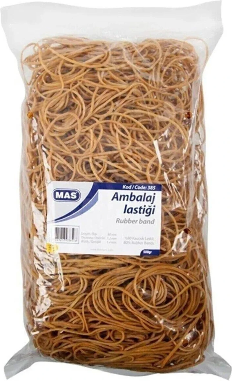 Mas Ambalaj Lastiği 500Gr %80 Kauçuk Midi 385