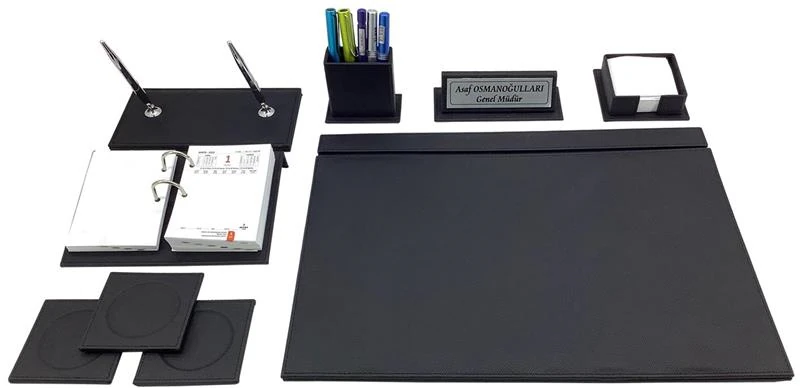 Inn Desıgn Sümen Takımı 7 Parça Ab-I Hayat Vintage Siyah Inn-St-1703