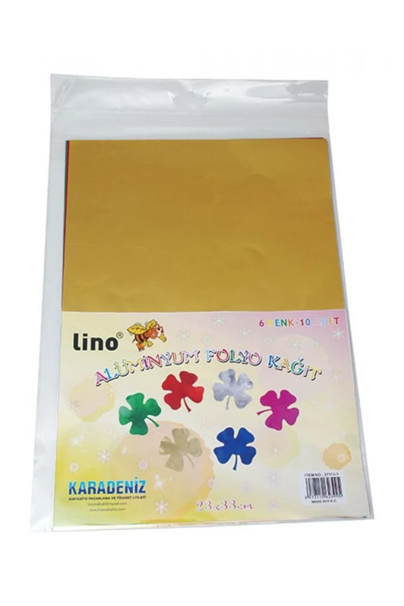 Lino 2711J-1 Alüminyum Folyo Çift Taraflı 10Lu *60