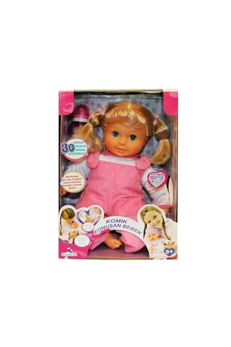 Vardem Kutulu 16' Ses Kayıtlı Komik Konuşan Bebek