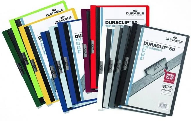 Durable Sıkıştırmalı Dosya Duraclıp 2209 60 Sf Kapasiteli Kırmızı 2209-K