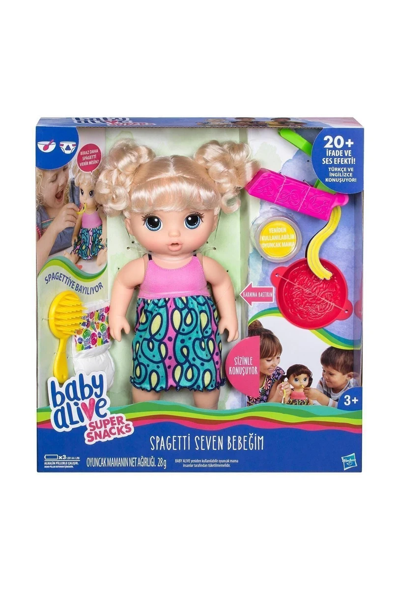 Hasbro C0963 Spagettı Seven Bebeğim*2
