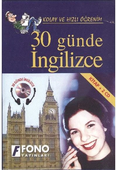 30 Günde İngilizce Kitap 2 Cd Fono Yayınları