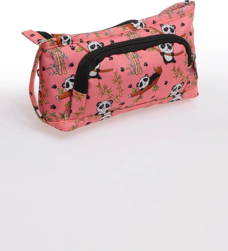 Kaukko Panda Kalem Çantası (Kalemlik) K2094