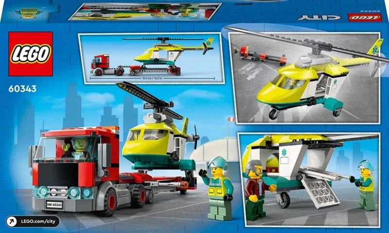 Adore Lego Cıty Recue Helicopter Transport Adr-Lsc60343