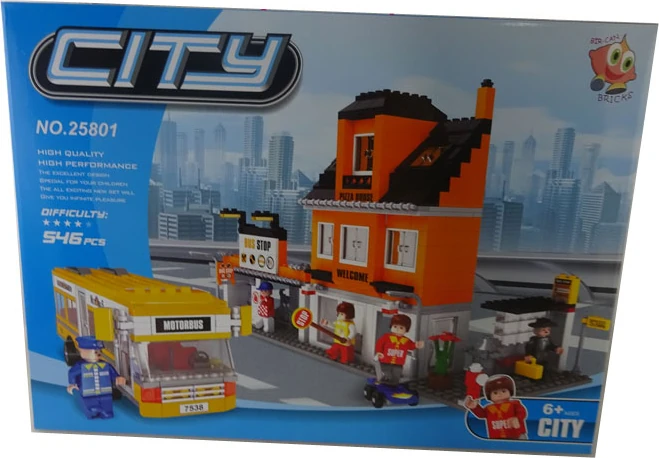 Bricks 546 Parça City Seti