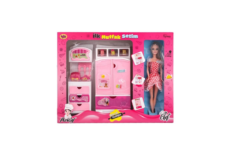 Oydaş 02372 Ilk Mutfak Setım 2Lı Buzdolabı Cekmece Bebek