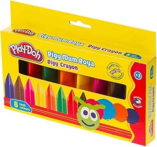 Play-Doh Bigy Crayon 8 Renk