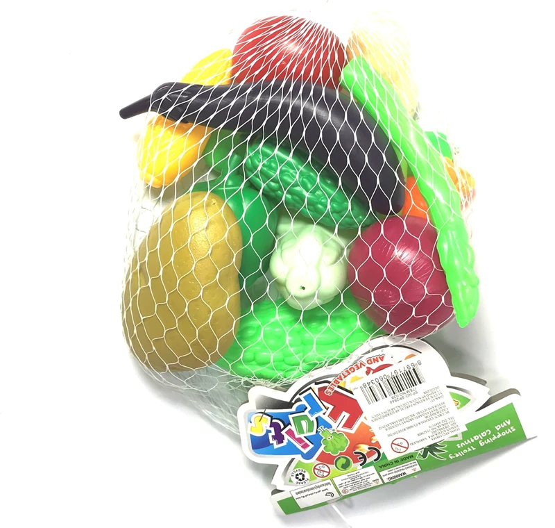 Kızılkaya Fruits 17 Parça Fileli Plastik Meyve Sebze 039