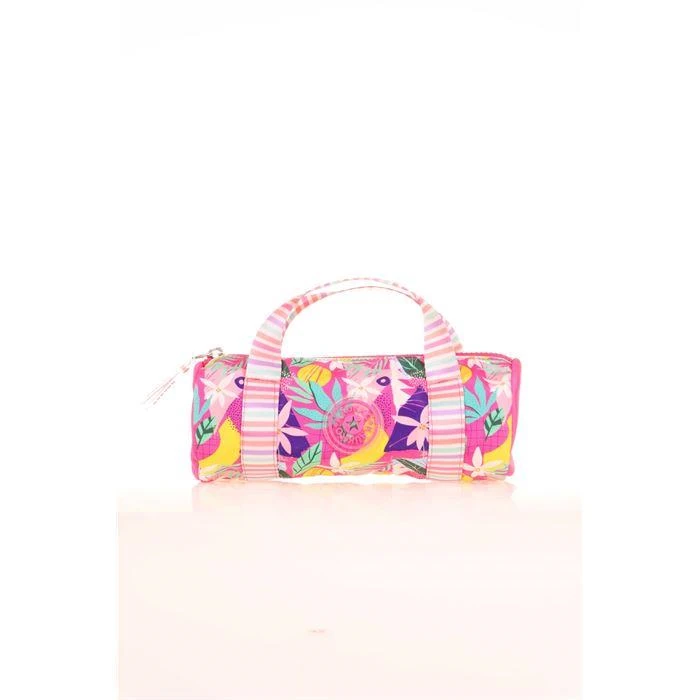 Kaukko Travel Double Stripe Kalem Çantası Pink K2595