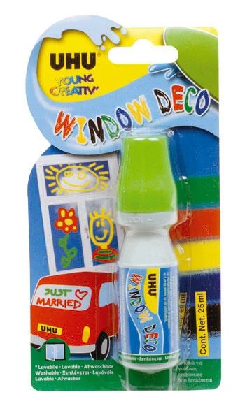 Uhu Cam Süsleme Boyası 25 Ml Yeşil Uhu38970