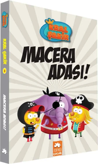 Kral Şakir 8: Macera Adası (Ciltli) - Varol Yaşaroğlu