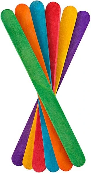 Brons Br-902 Ahşap Çubuk Renkli Dar