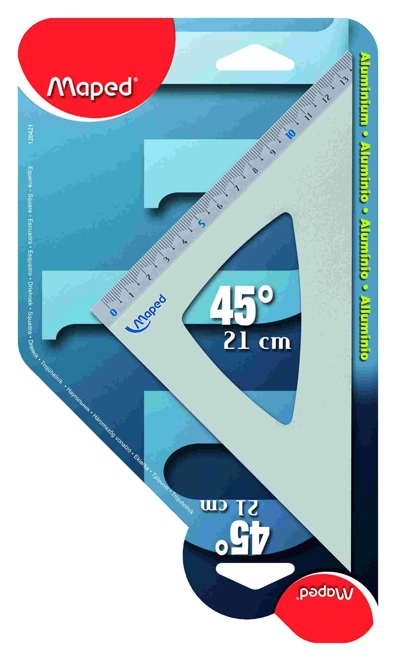 Maped 120421 Alüminyum 45 Gönye