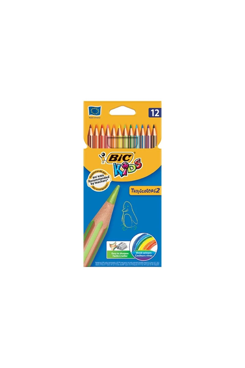 Bic 83256611 Tropıcolor2 Boya Kalemi 12 Renk