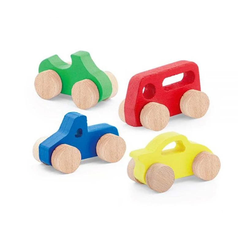 Onyıl Ony-228 Kutuda 4 Asorti Ahşap Arabalar