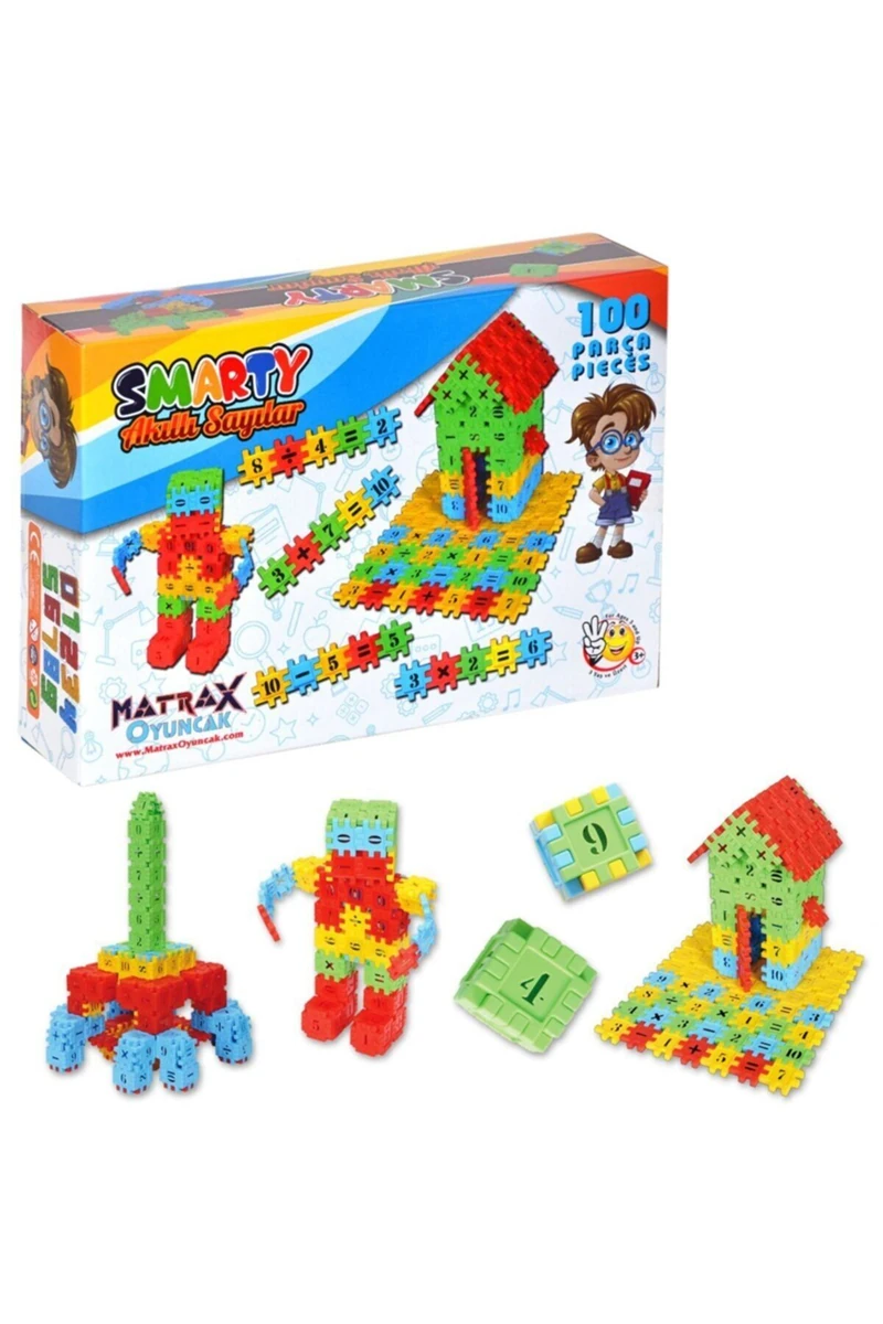Matrax 100 Parça Smarty Akıllı Sayılar