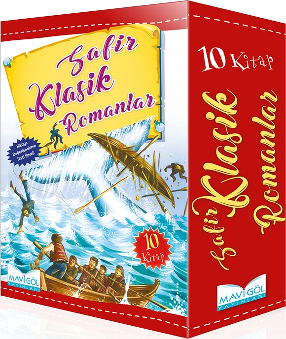 Safir Klasik Romanlar (10 Kitap + Hikaye Değerlendirme Testi)