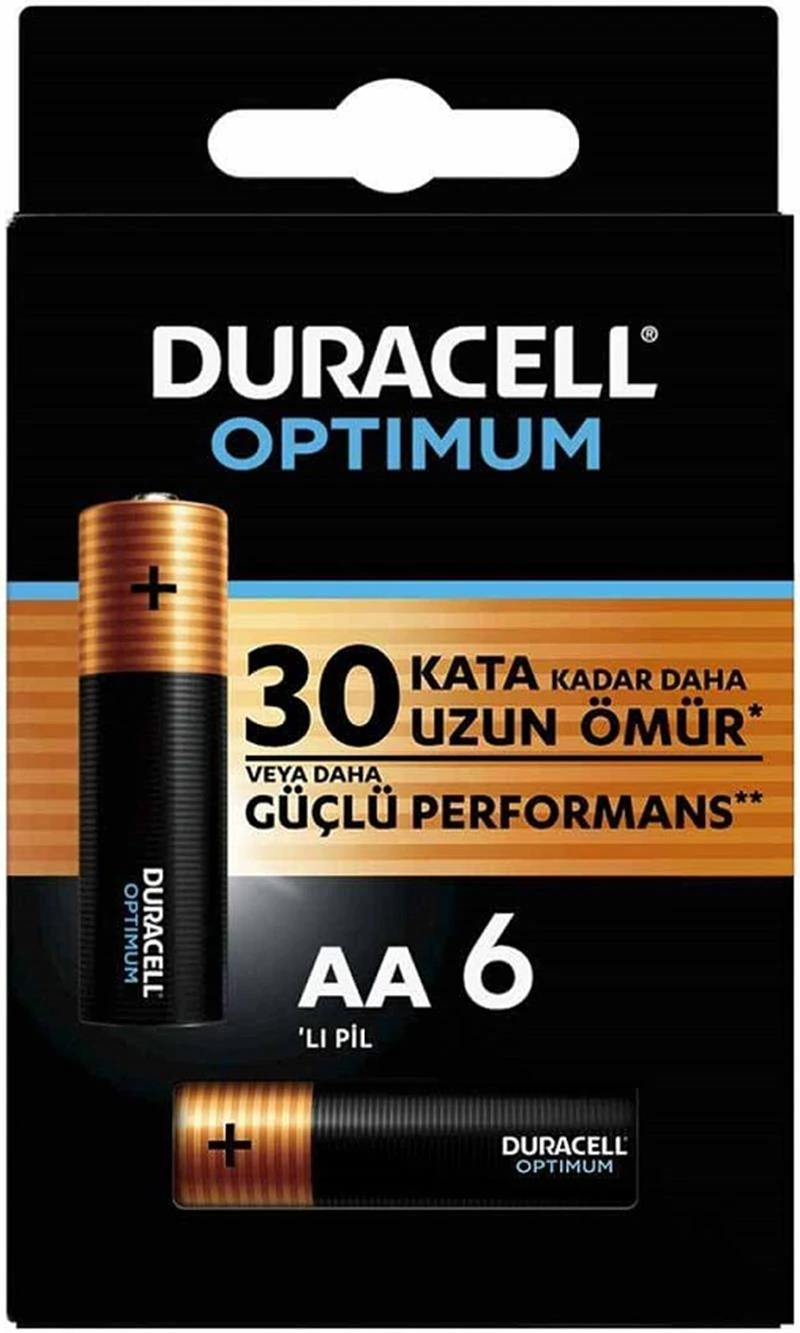 Duracell Pil Optımum 6 Lı Aa Kalem