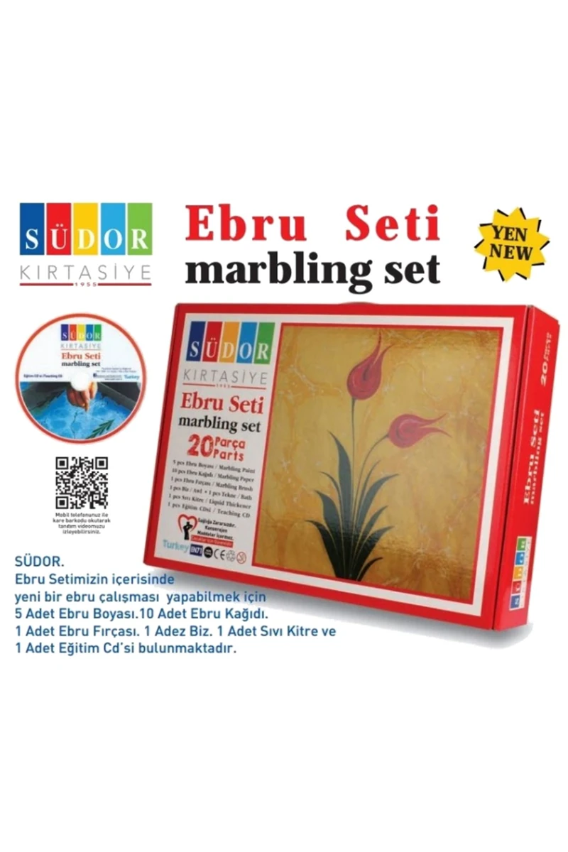 Südor Sd85A4 Ebru Boyası Seti A4