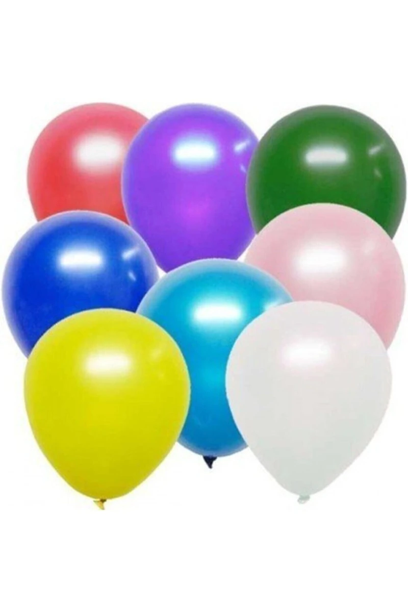 Nedi Pm-72016 Balon Metalik Karışık 100Lü