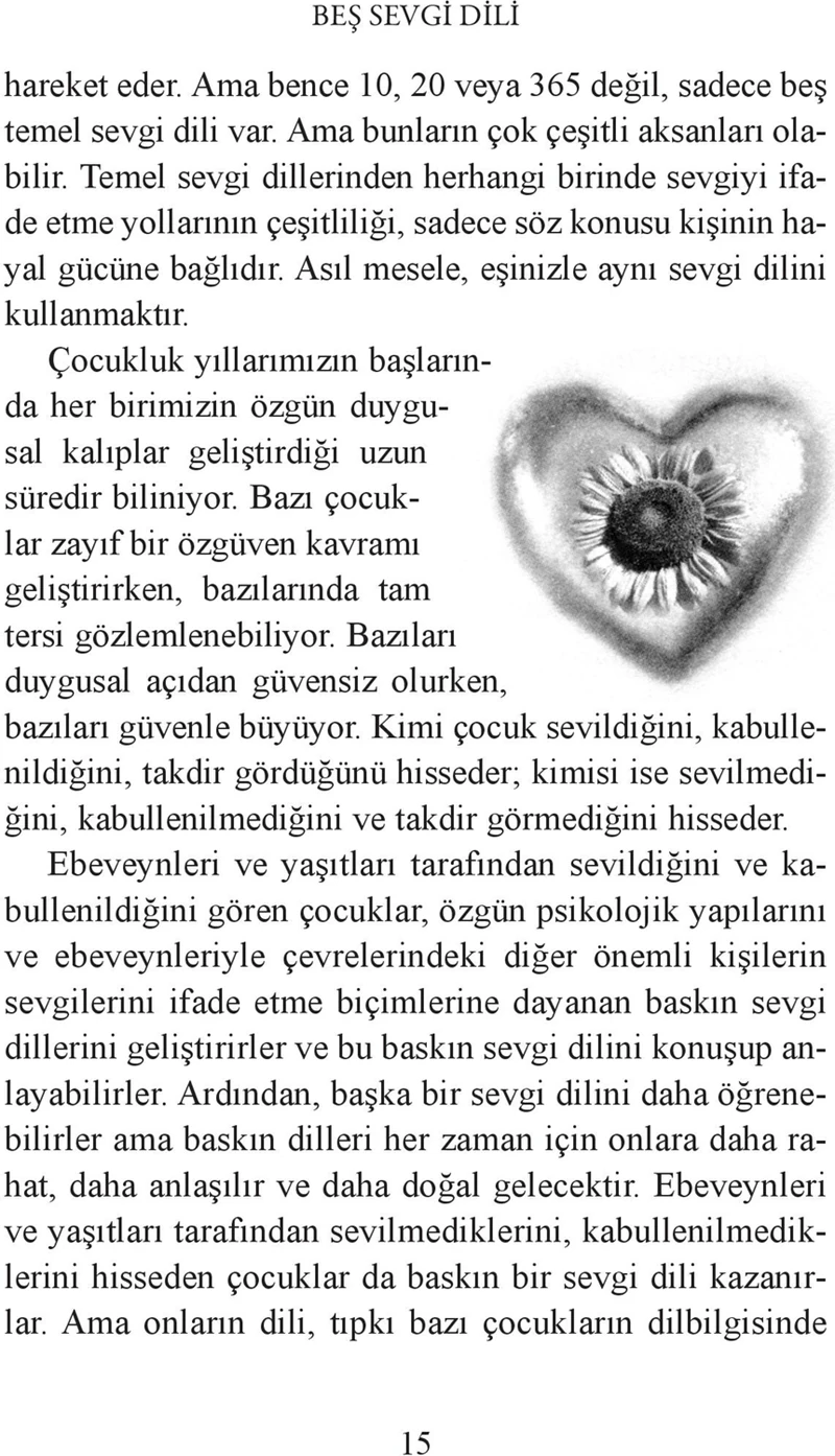 Beş Sevgi Dili - Gary Chapman