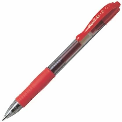 Pilot Roller Kalem Jel Mürekkepli 0.7 MM Kırmızı G2