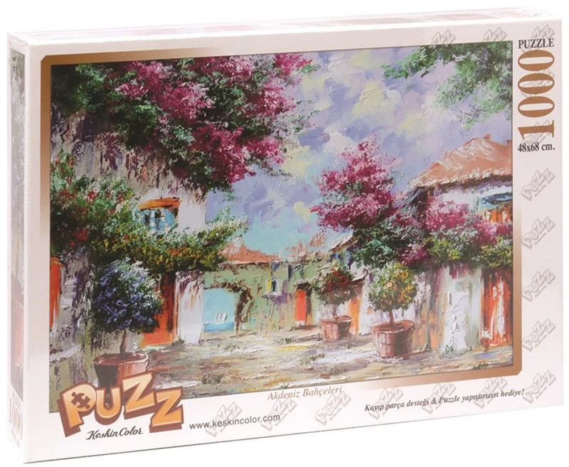 Keskin Puzzle 1000 Li Akdeniz Bahçel. 260386