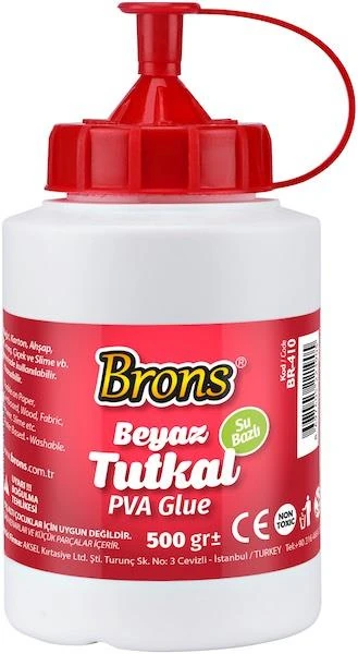 Brons Br-410 Plastik Tutkal 500Gr