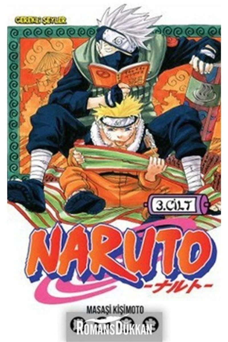 Gerkeli Şeyler Yayıncılık Masaşi Kişimoto Naruto 3. Cilt