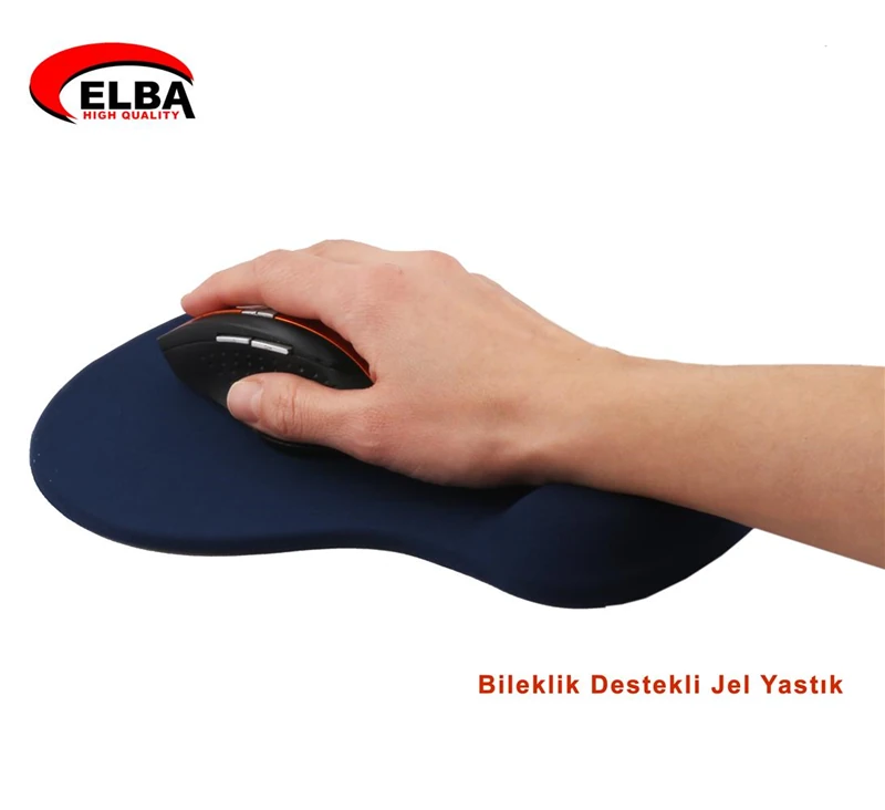 Elba K06152 Bileklikli Jel Mouse Pad Kırmızı