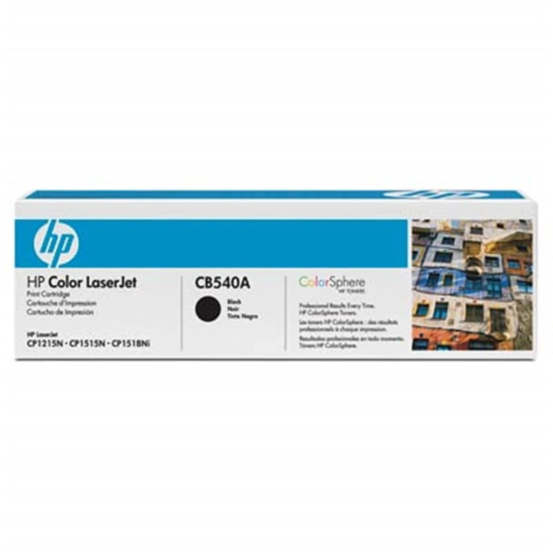 HP 125A Black Siyah Çiftli 2.200 Sayfa Toner CB540AD