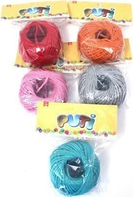 Puti Jut İp Renkli 30M