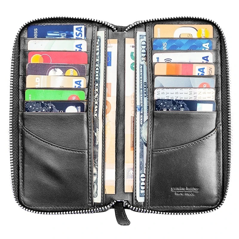 Rich Smith ® GERÇEK DERİ Cep Telefon Portföy Cüzdan / 2630 Siyah (AnakondaP.)