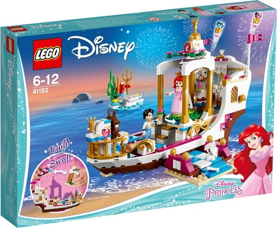 LEGO Disney Princess 41153 Ariel'in Kraliyet Kutlama Teknesi
