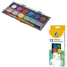 Adel sulu boya 12 li küçük karton 24 mm 2290933000 - 2290933001 *.FABER-23