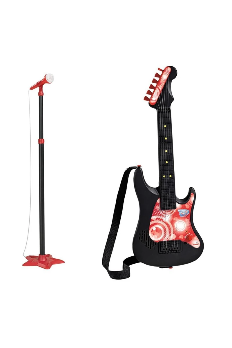 Simba My Music World Gitar ve Mikrofon Seti 833223