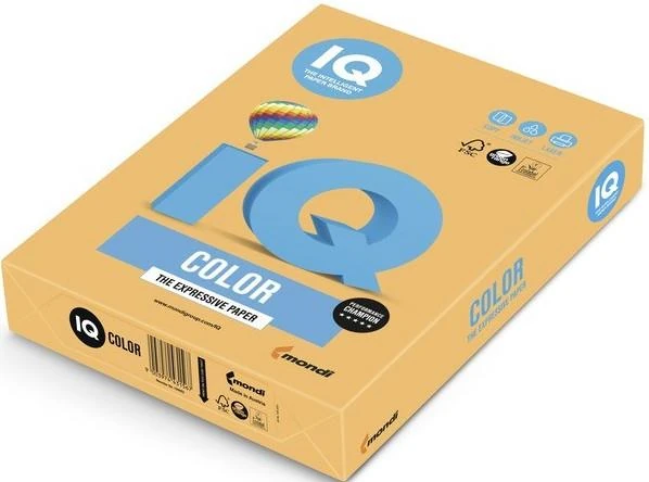 Iq Ne1350 Renkli Kağıt A4 80Gr Fosforlu Turuncu