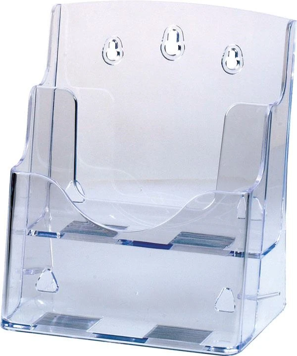 Serve Sv-8260 Broşür Standı Şeffaf 2 Katlı A5