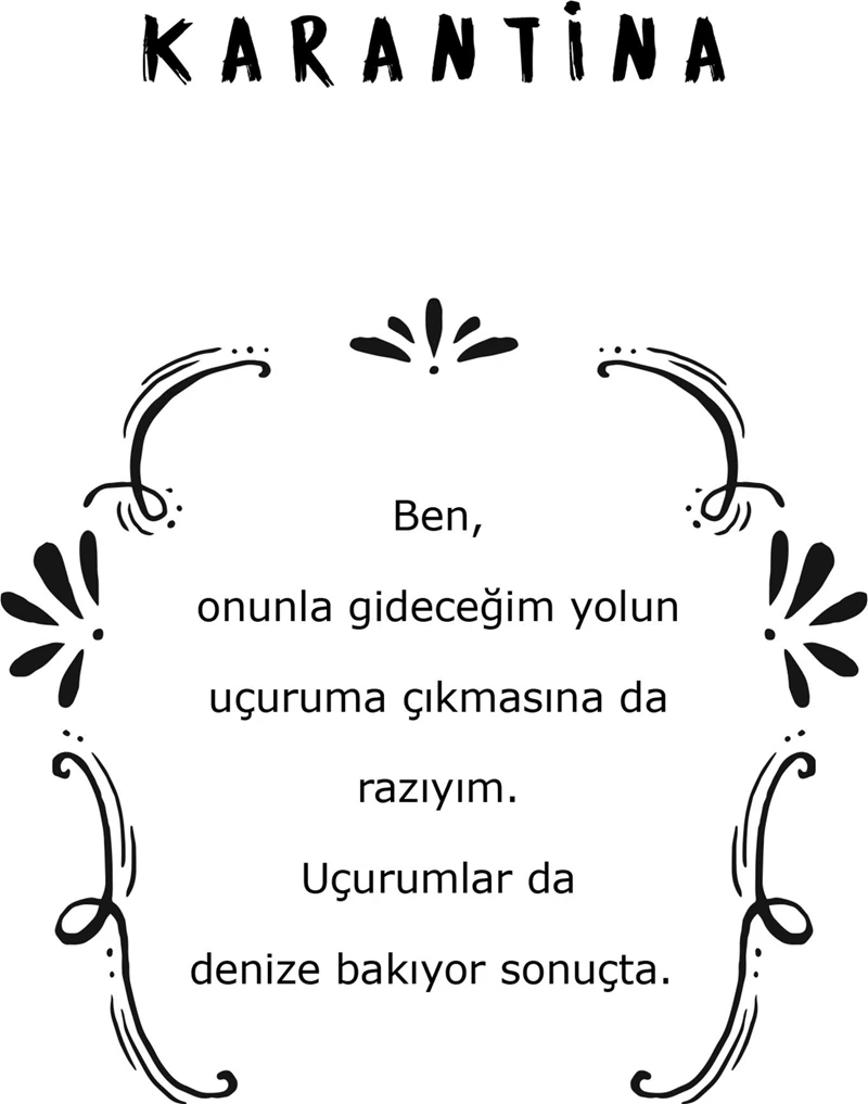 Karantina: İkinci Perde- Beyza Alkoç