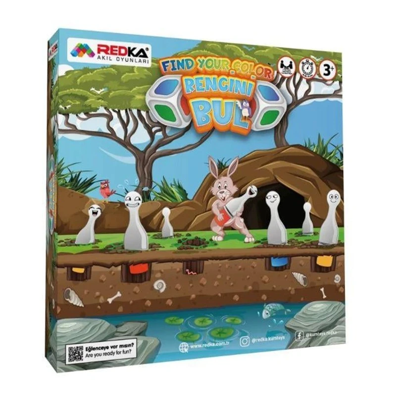 Redka Rengini Bul Kutu Oyunu
