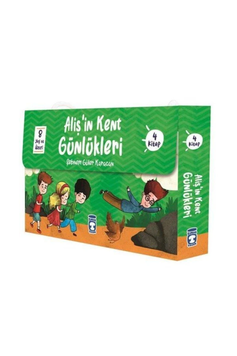 Alişin Kent Günlükleri - Set (4 Kitap) - Şebnem Güler Karacan